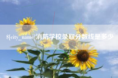 安达消防学校录取分数线是多少