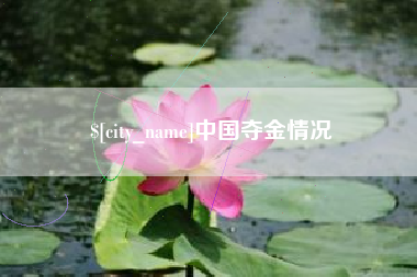 安达中国夺金情况