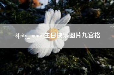 安达生日快乐图片九宫格