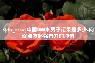 安达中国5000米男子记录是多少-向终点发起强有力的冲击