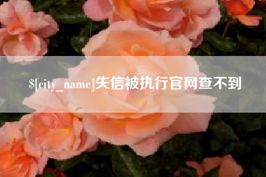 安达失信被执行官网查不到