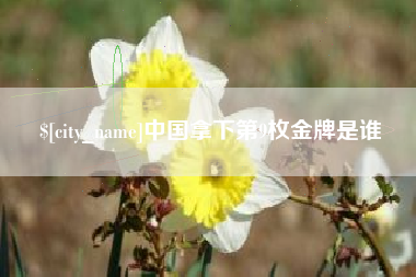 安达中国拿下第9枚金牌是谁