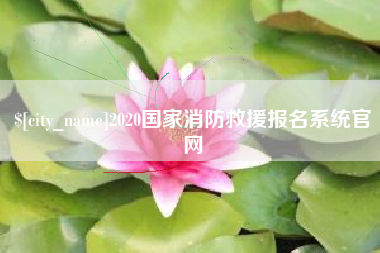 安达2020国家消防救援报名系统官网