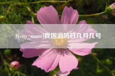安达我国消防日几月几号