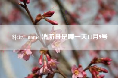 安达消防日是哪一天11月9号