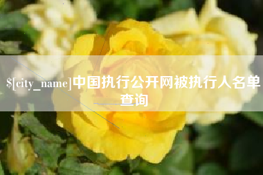 安达中国执行公开网被执行人名单查询