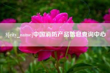 安达中国消防产品信息查询中心