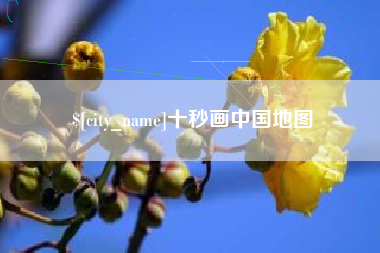 安达十秒画中国地图
