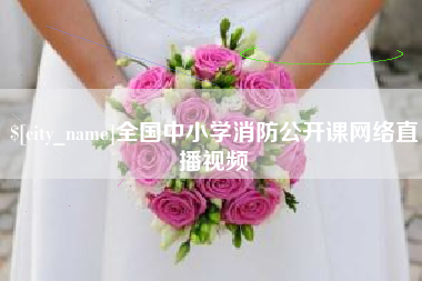 安达全国中小学消防公开课网络直播视频
