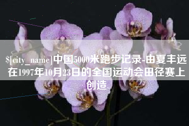 安达中国5000米跑步记录-由夏丰远在1997年10月23日的全国运动会田径赛上创造