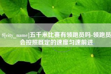 安达五千米比赛有领跑员吗-领跑员会按照既定的速度匀速前进