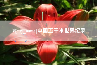 安达中国五千米世界纪录