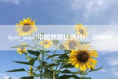 安达中国地图比例尺1：22000000