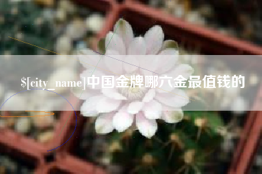 安达中国金牌哪六金最值钱的