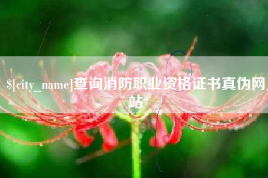 安达查询消防职业资格证书真伪网站