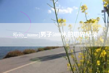 安达男子5000米的世界纪录