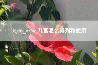 安达九宫怎么排列和使用